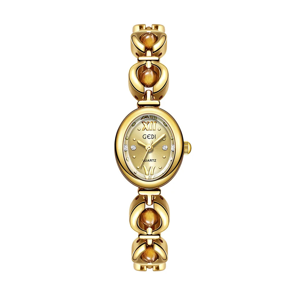 Minimalist Gold Women’s Bracelet Watch – 2025 Collection