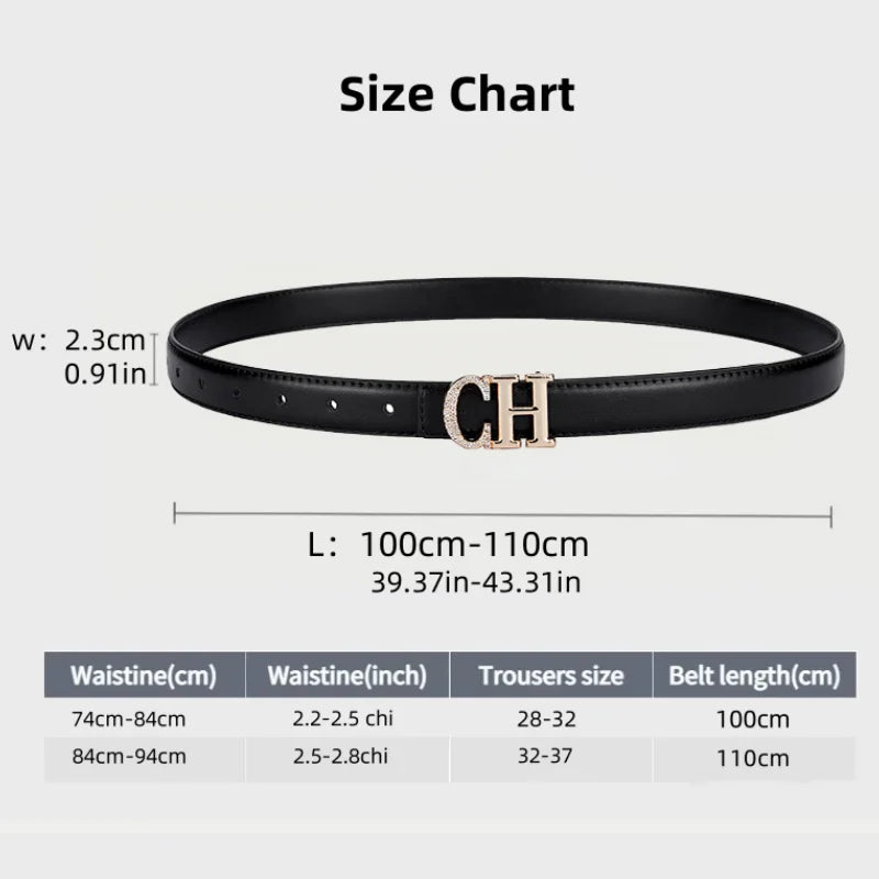 Retro PU Leather Belt – Summer 2025