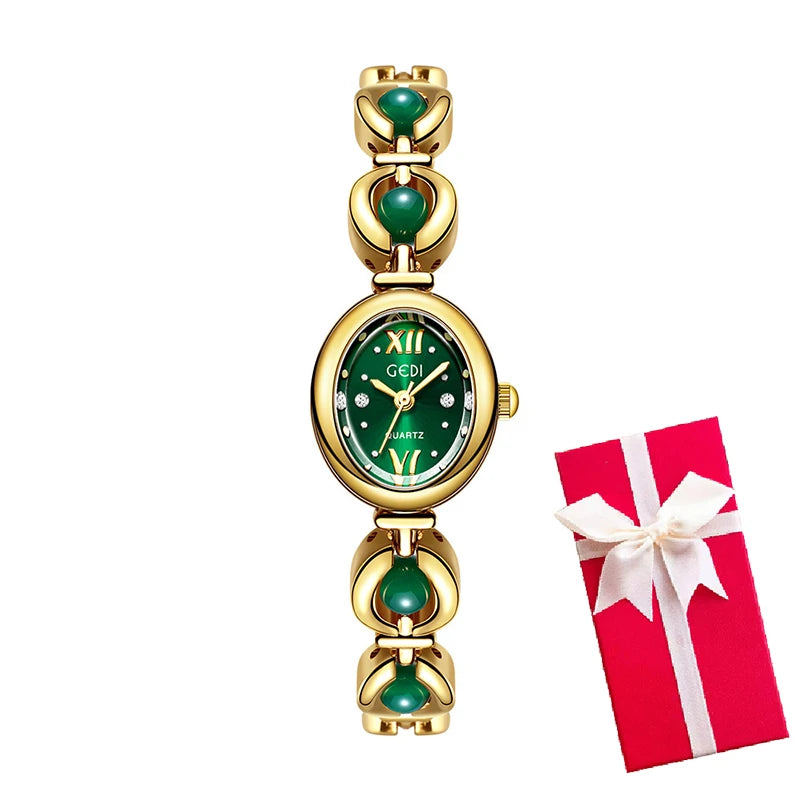 Minimalist Gold Women’s Bracelet Watch – 2025 Collection