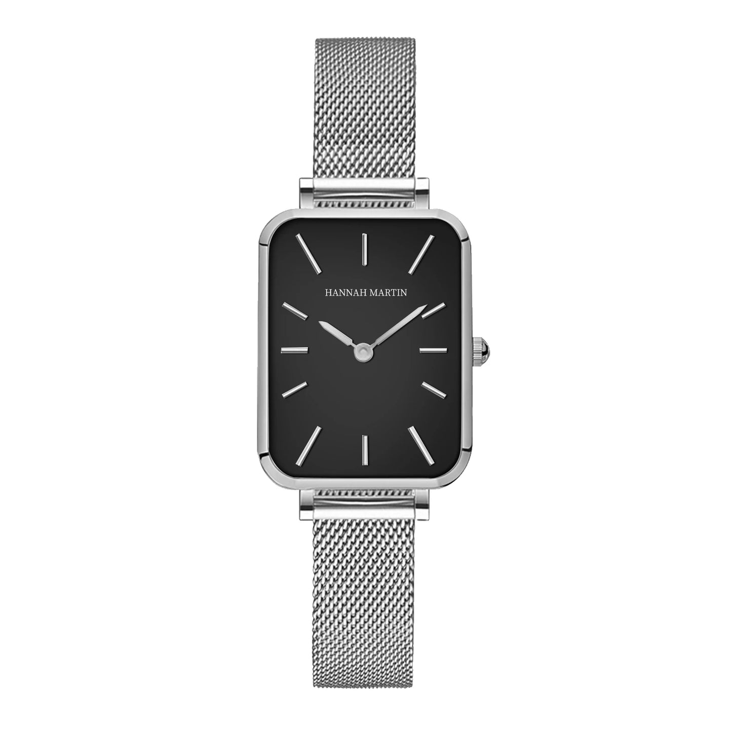 Rose Gold Square Mesh Strap Watch – 2025 Collection