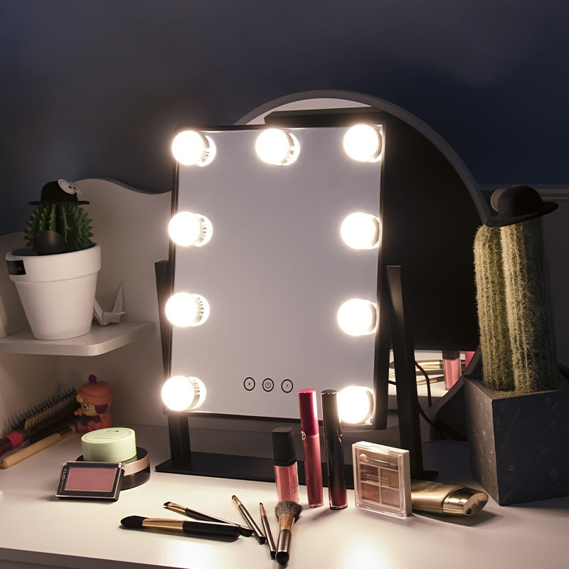 GlamGlow Portable Lighted Beauty Mirror