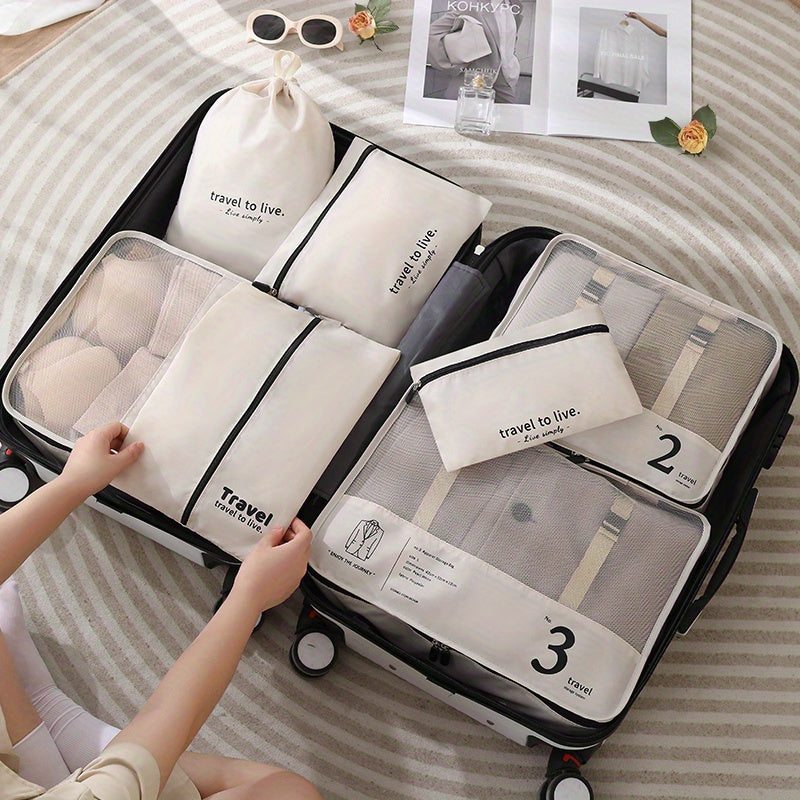 7pcs Premium Travel Packing Cube Set