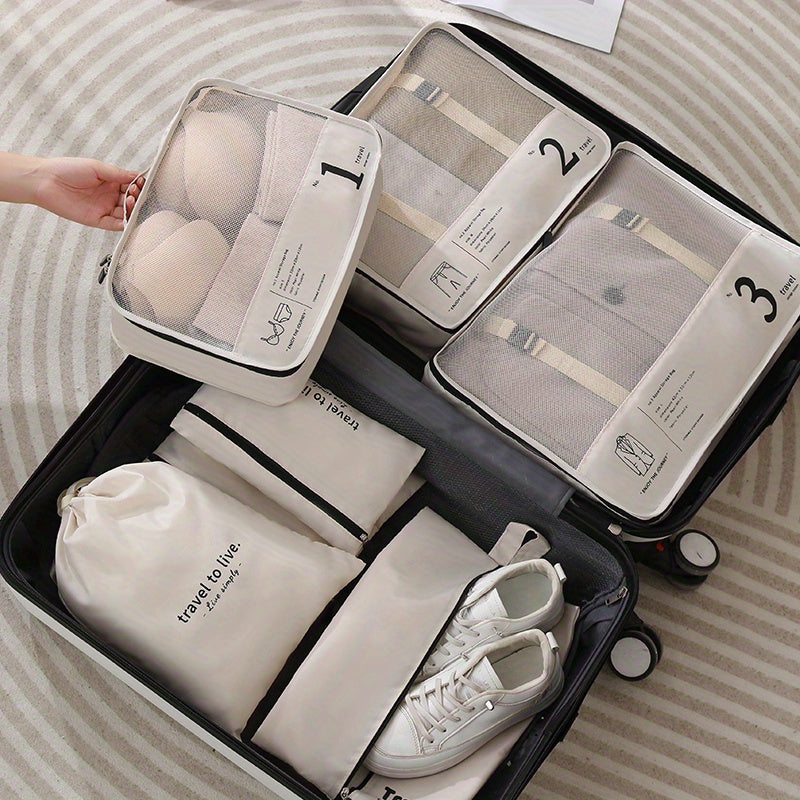 7pcs Premium Travel Packing Cube Set