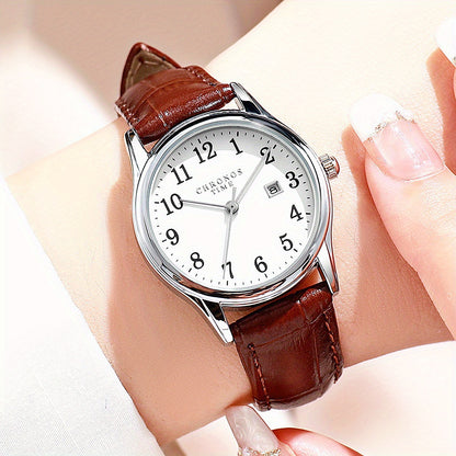 CHRONOS Vintage Style Quartz Watch