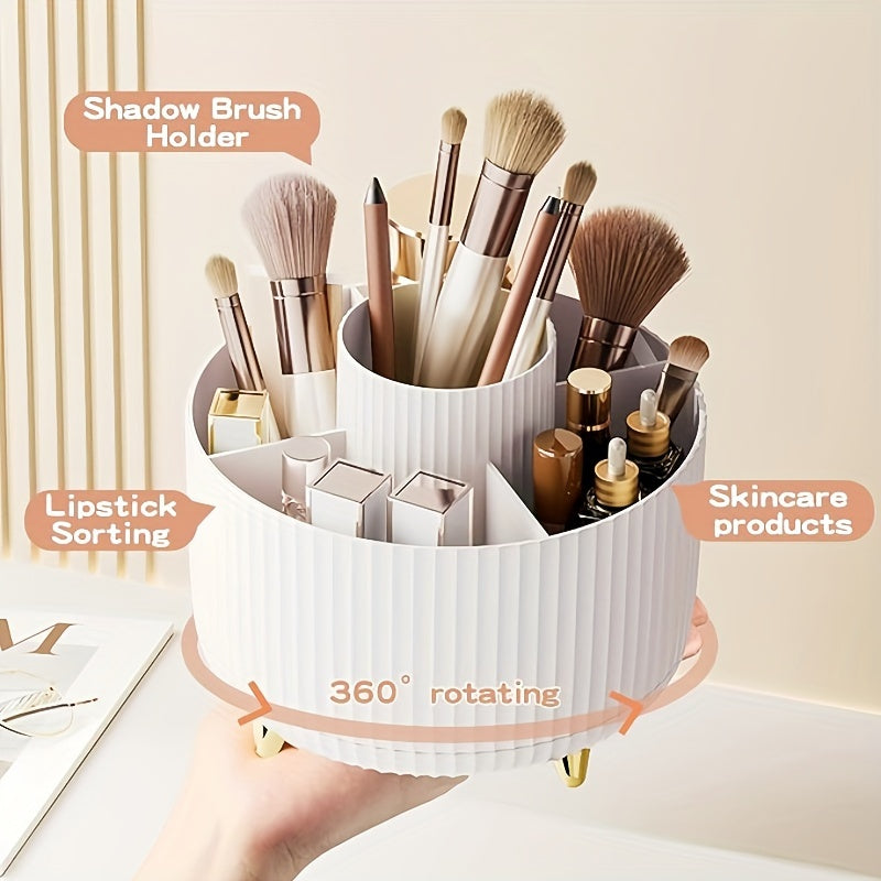 360° Rotating Makeup Organizer