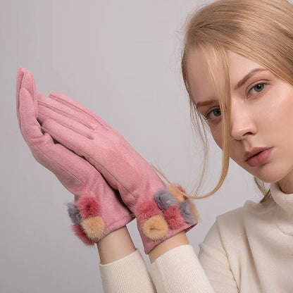 Velvet Luxe Touchscreen Gloves