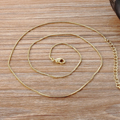 Initial Gold Necklace