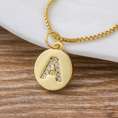 Initial Gold Necklace