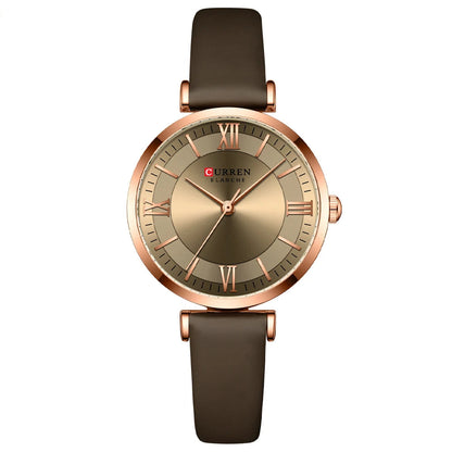 Elyse Quartz Leather Watch