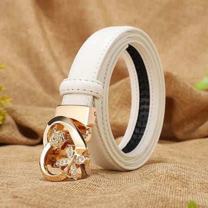 Luxury Cowhide Leather Belt – 2025 Collection