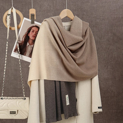 Ombre Tassel Winter Scarf – 2025 Collection