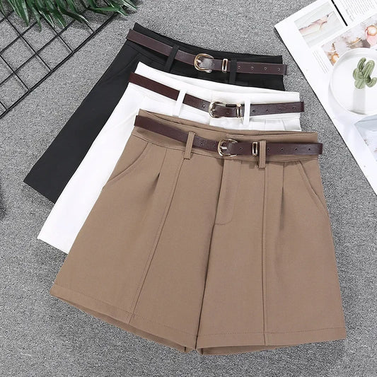 Carole Belted Shorts