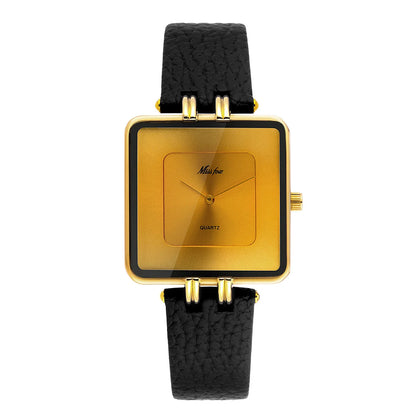 UTHAI Square Leather Watch – 2025 Collection