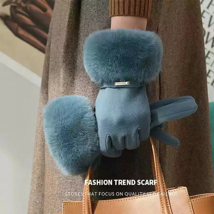 Velvet Touch Screen Winter Gloves – Winter 2025