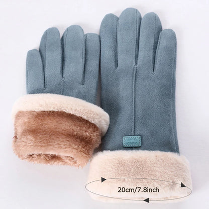 Furry Warm Gloves