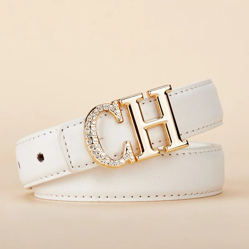 Retro PU Leather Belt – Summer 2025