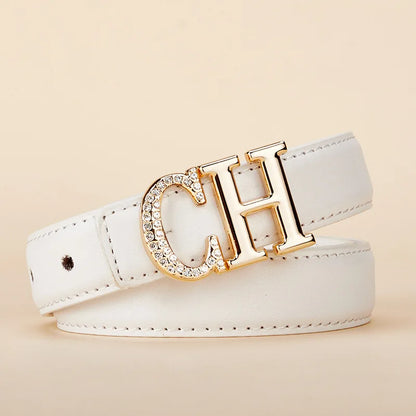 Retro PU Leather Belt – Summer 2025
