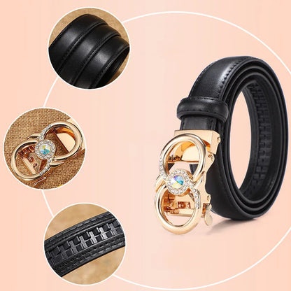 Luxury Cowhide Leather Belt – 2025 Collection