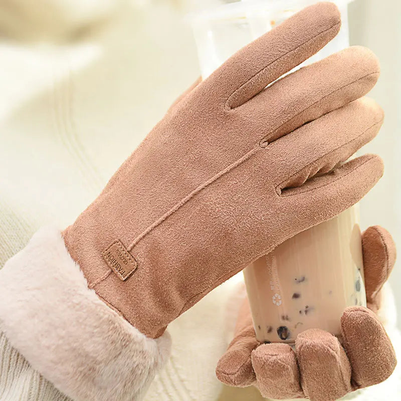 Furry Warm Gloves