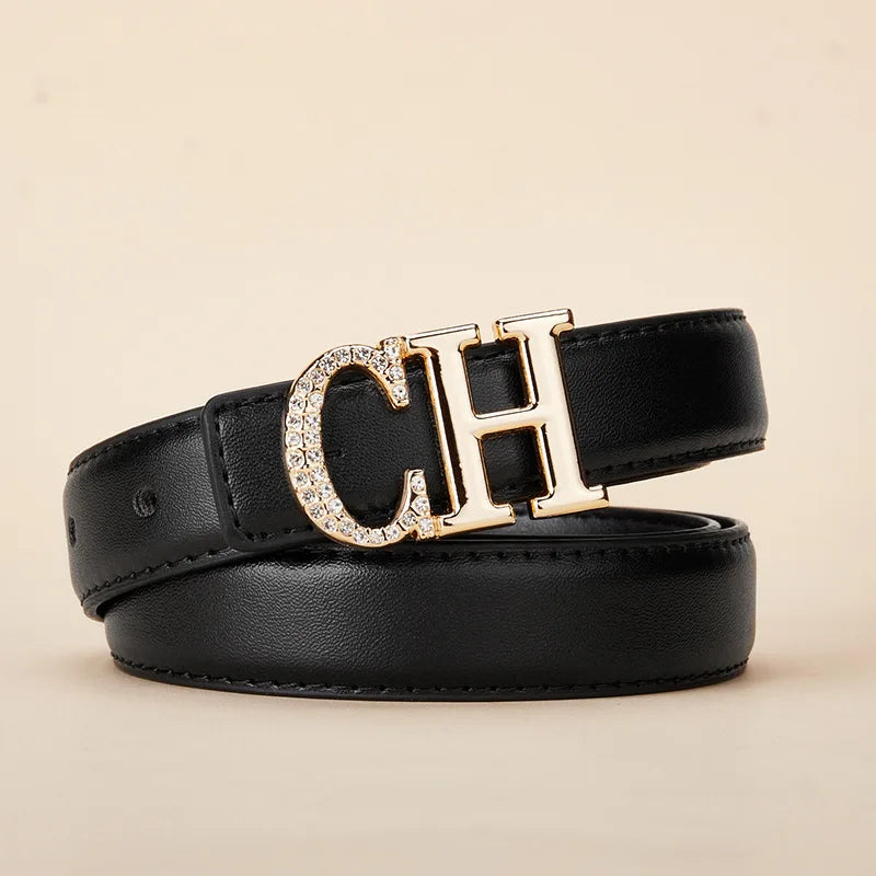 Retro PU Leather Belt – Summer 2025
