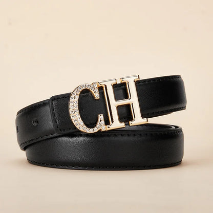 Retro PU Leather Belt – Summer 2025