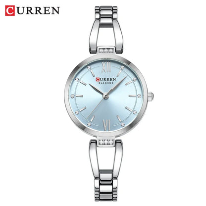 Luxury Diamond Quartz Watch – Timeless Elegance