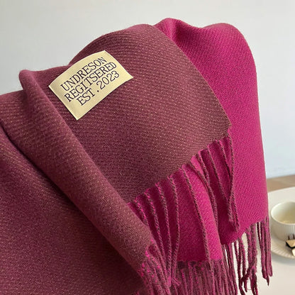 Luxe Double Cashmere Pashmina Scarf