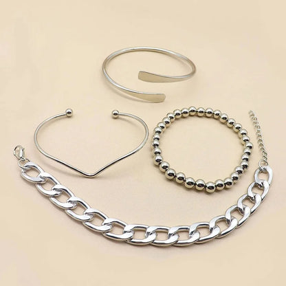 Thick Curb Chain Bracelets