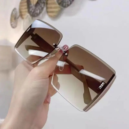 Borderless Square Sunglasses