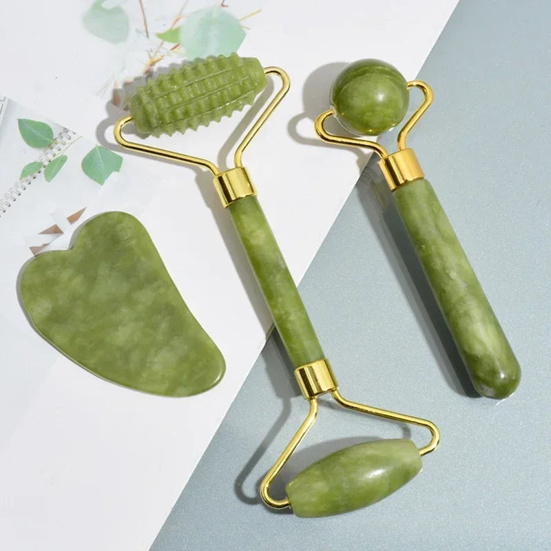 Natural Jade Roller Face Gua Sha