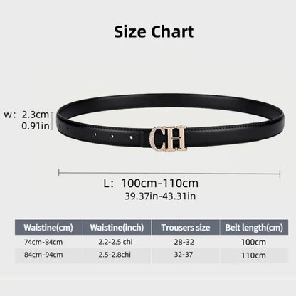 Retro PU Leather Belt – Summer 2025