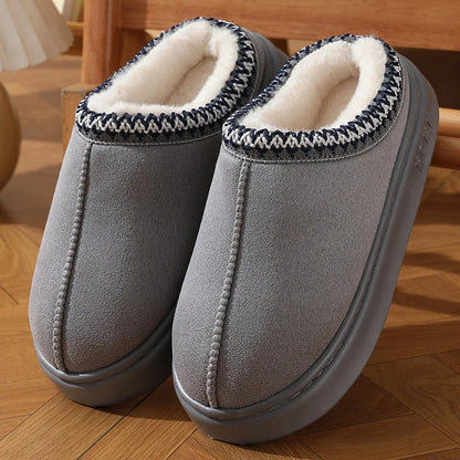 Fluffy Platform Winter Slippers – 2024/2025 Collection