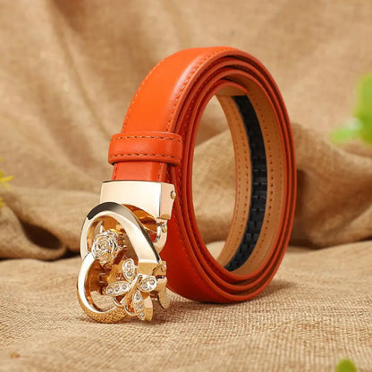 Luxury Cowhide Leather Belt – 2025 Collection