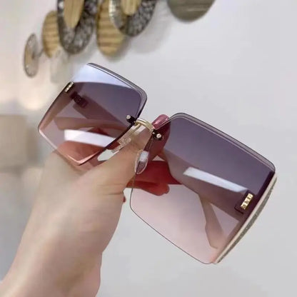 Borderless Square Sunglasses