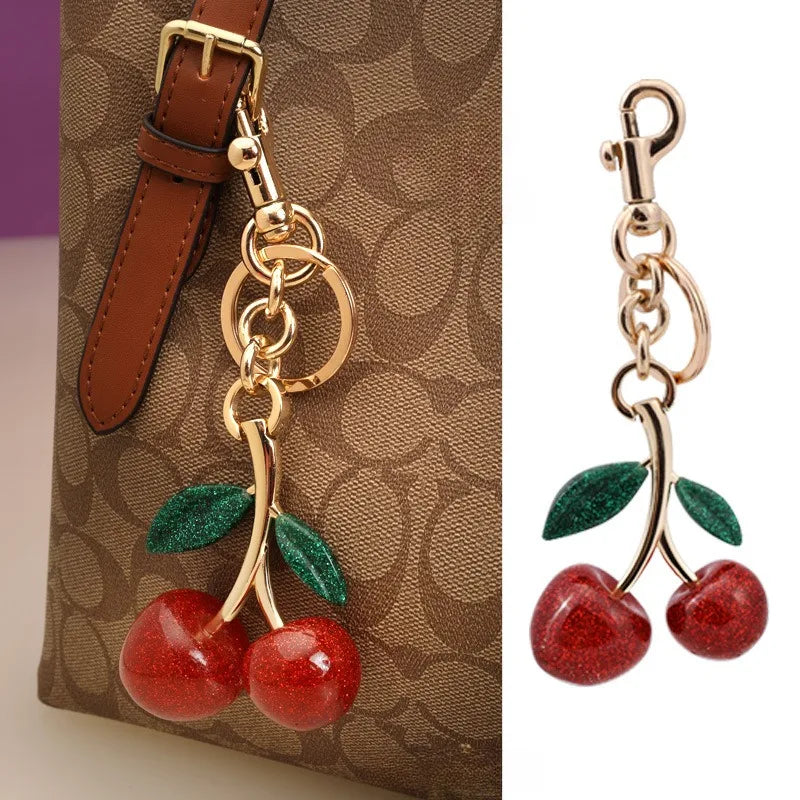 Cherry Charm Bag Accessories