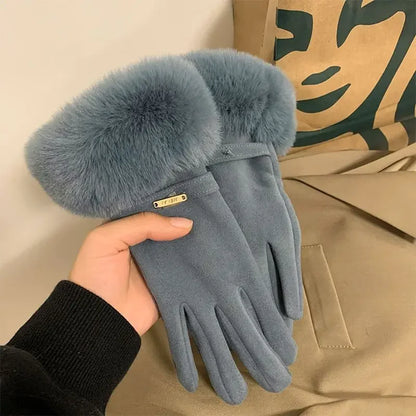Velvet Touch Screen Winter Gloves – Winter 2025