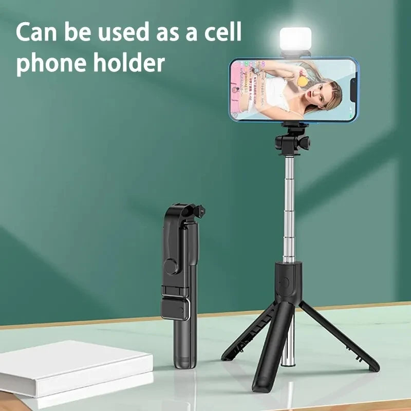 Flexi Snap Selfie Stick with Fill Light and Remote Shutter