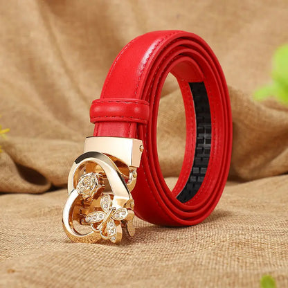 Luxury Cowhide Leather Belt – 2025 Collection