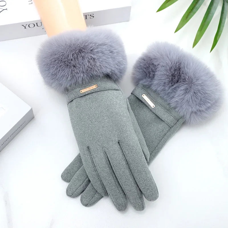 Velvet Touch Screen Winter Gloves – Winter 2025