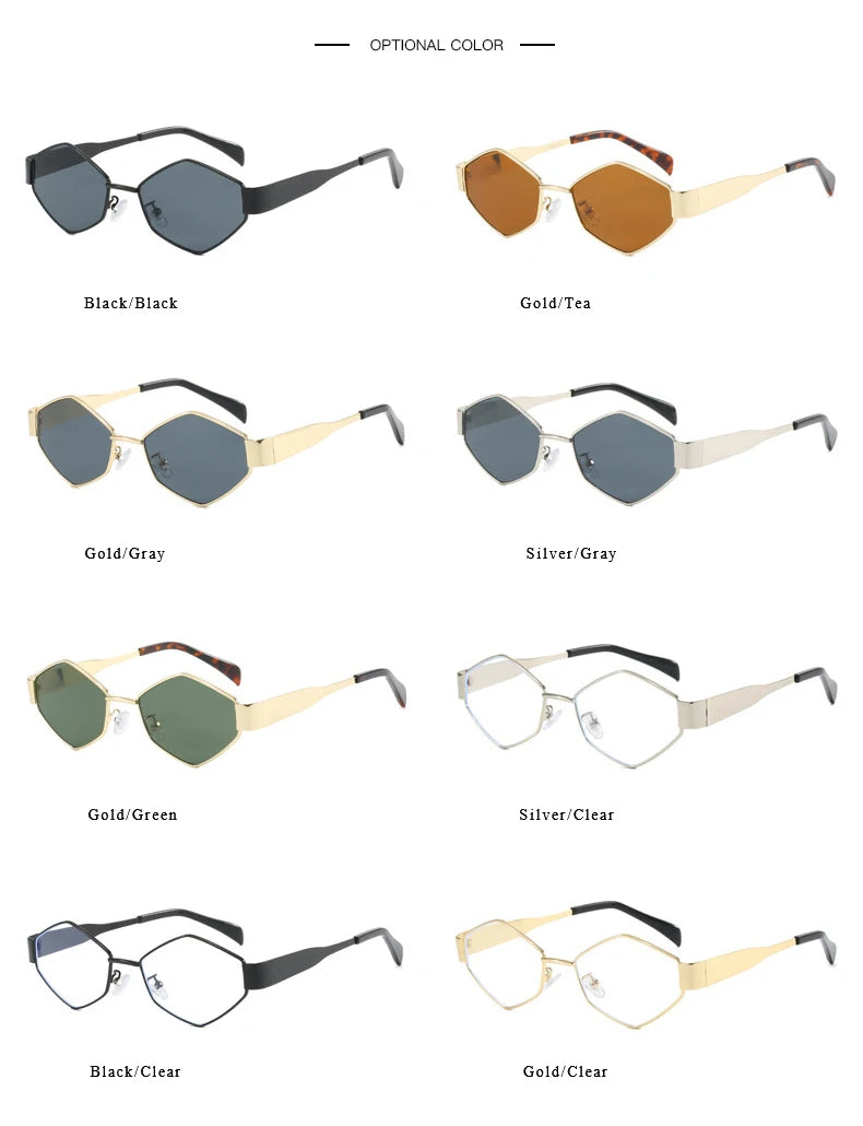 Fashion Polygonal Sunglasses