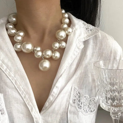 Pearl Women's Choker Necklace