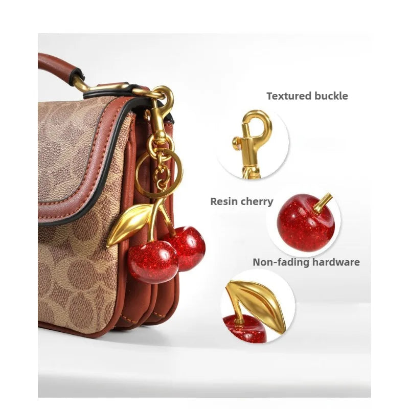 Cherry Charm Bag Accessories