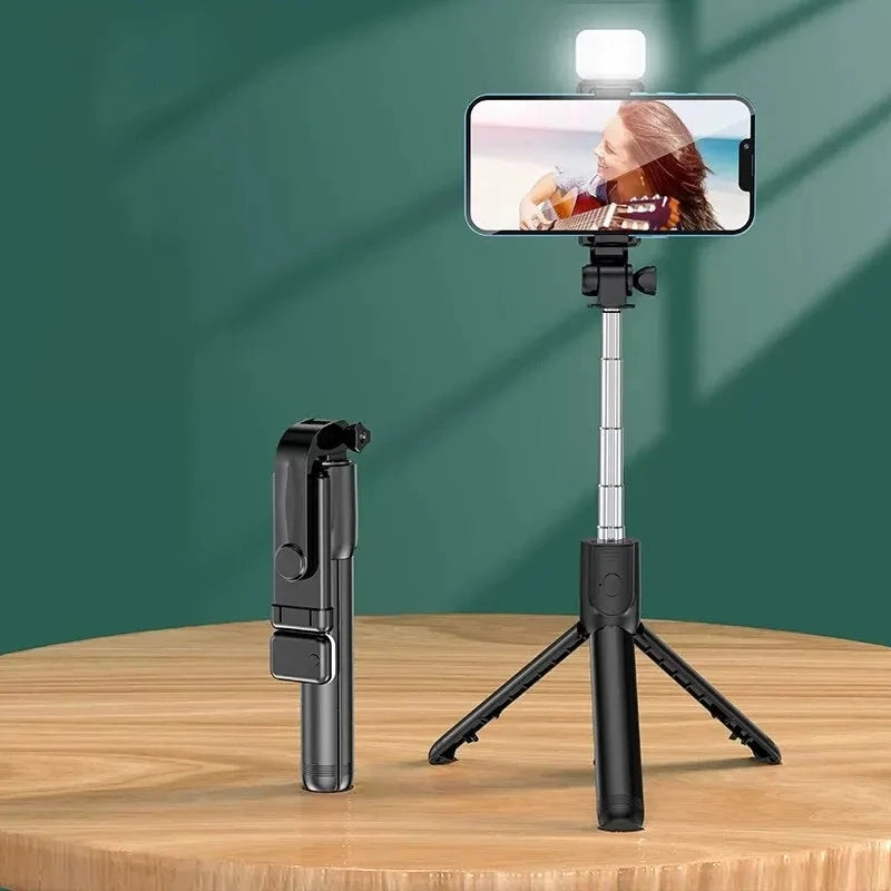 Flexi Snap Selfie Stick with Fill Light and Remote Shutter