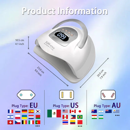 Professional Nail Dryer LED UV Lamp