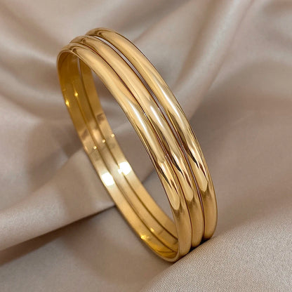 Golden Glow Trio Bangles