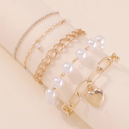 Vintage Boho Pearl Bracelet