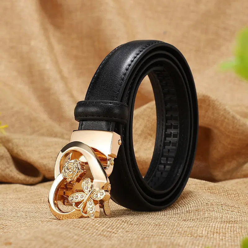 Luxury Cowhide Leather Belt – 2025 Collection
