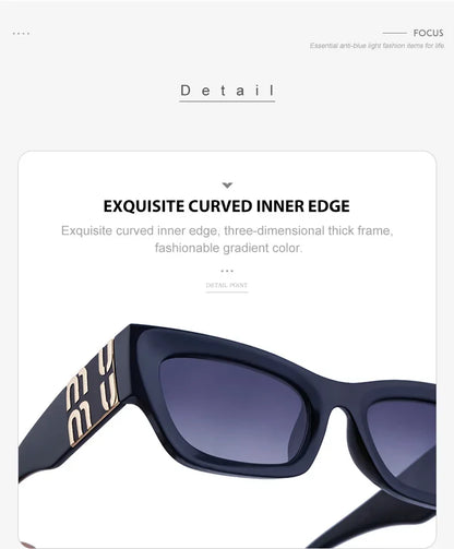 Fashion Rectangle Sunglasses