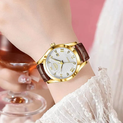 LIGE Luxury Sport Leather Watch – 2025 Collection