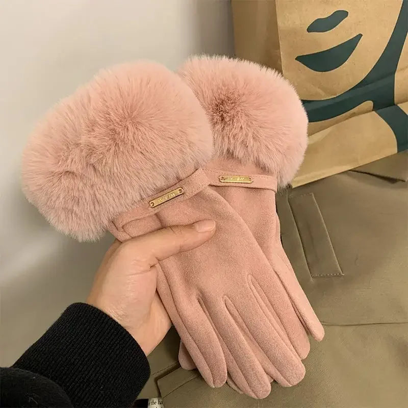 Velvet Touch Screen Winter Gloves – Winter 2025